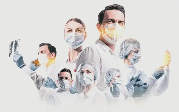 Doctors and nurses of the QUEST conclave